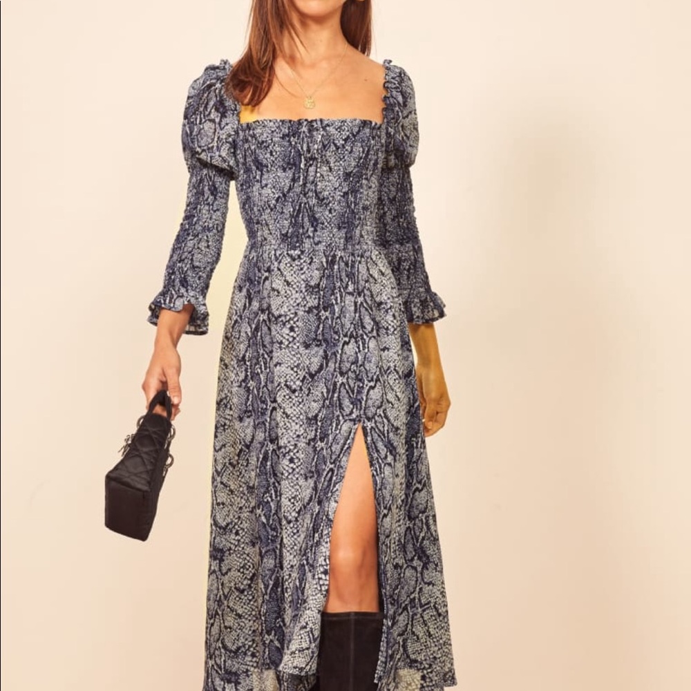Reformation Rosamund Dress, Medium
